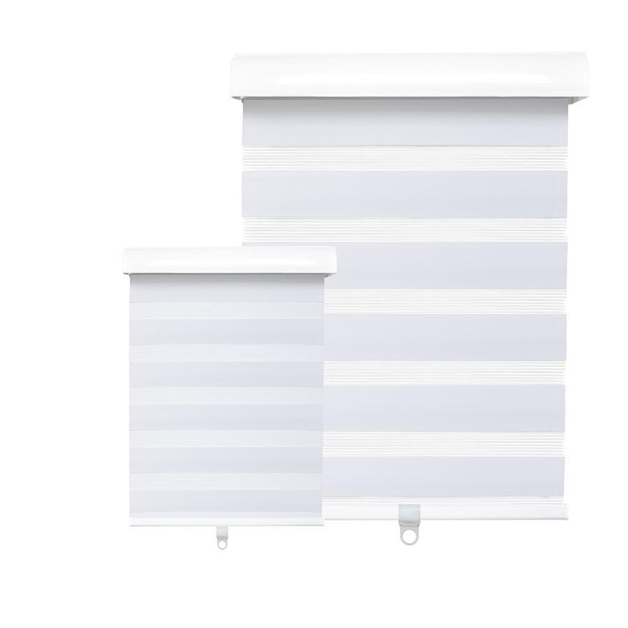 Hauz 6884WHTCD - Store de Fenêtre à Toile Alternée 68'' X 84'', Sans Cordon, Blanc - Simple Boutique