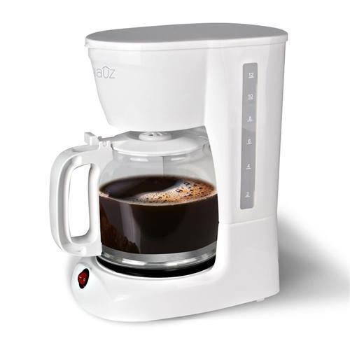 Hauz ACM4457 Cafetière 12 Tasses 1.8L Blanc - Simple Boutique