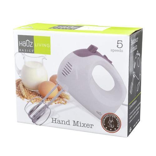 Hauz AHM4468 Batteur A Main 150W Blanc - Simple Boutique