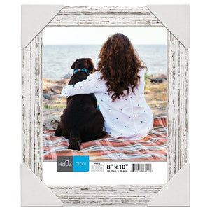 Hauz FRM115 Cadre pour Photo 8X10'', Blanc - Simple Boutique