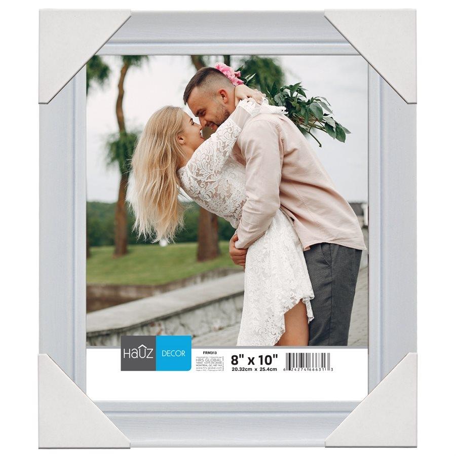 Hauz FRM313 Cadre pour Photo 8X10'', Blanc - Simple Boutique