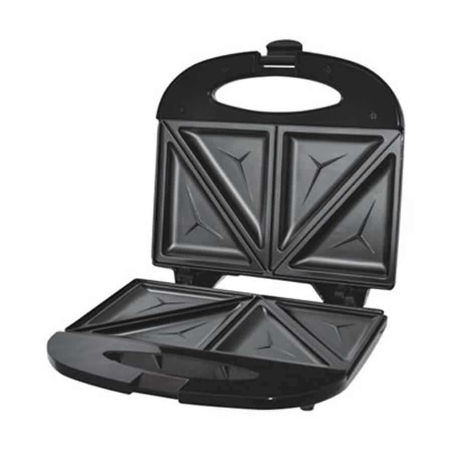 Hauz - Grill à Sandwich Antiadhésif, Léger et Compact, Noir - Simple Boutique