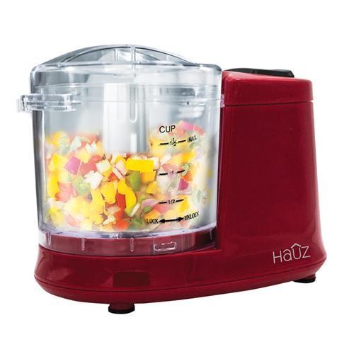 Hauz Mini Hachoir Electrique 1.5 Tasses 100W Rouge - Simple Boutique