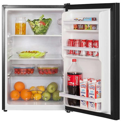 Hisense Réfrigérateur Compact de 4.4 pi cu avec Porte en Verre Noir RS44G1 REMIS A NEUF