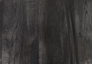 I 1089 Table A Manger, 60" Rectangulaire, Cuisine, Salle À Manger, Stratifié, Noir, Contemporain, Moderne - Simple Boutique