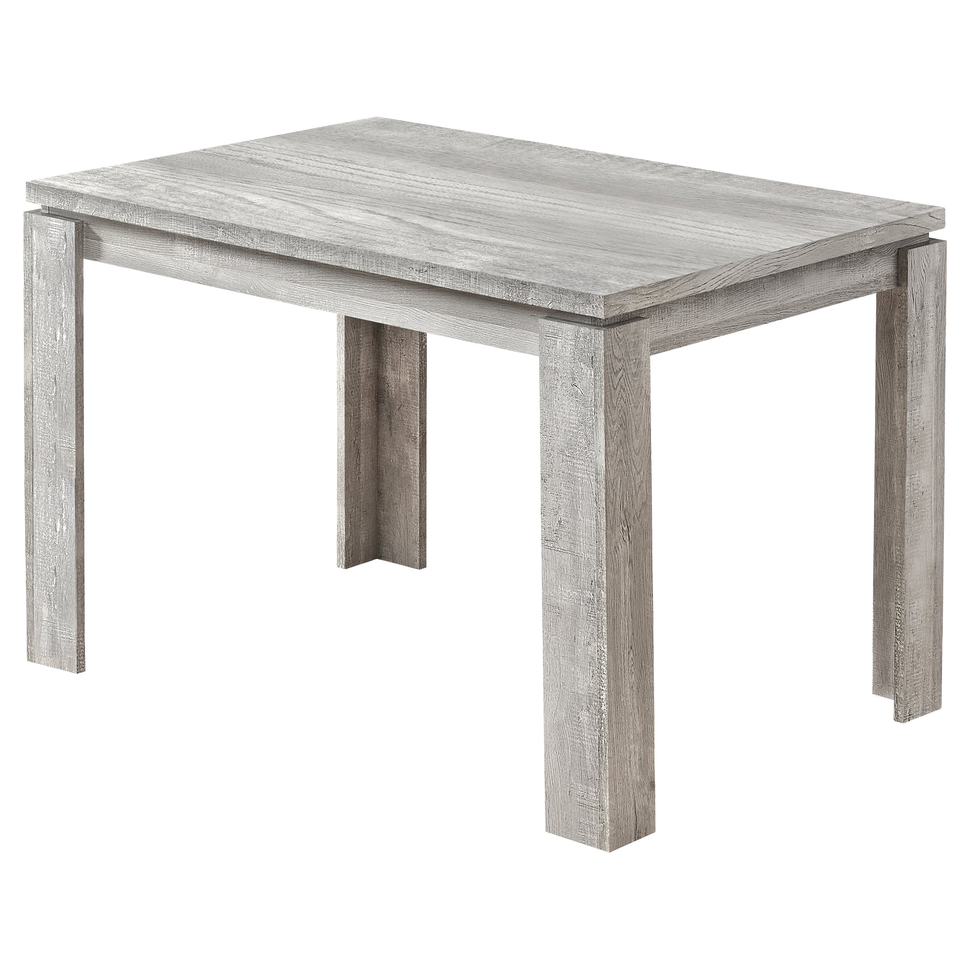 I 1164 Table A Manger, 48" Rectangulaire, Petit, Cuisine, Salle À Manger, Stratifié, Gris, Contemporain, Moderne - Simple Boutique