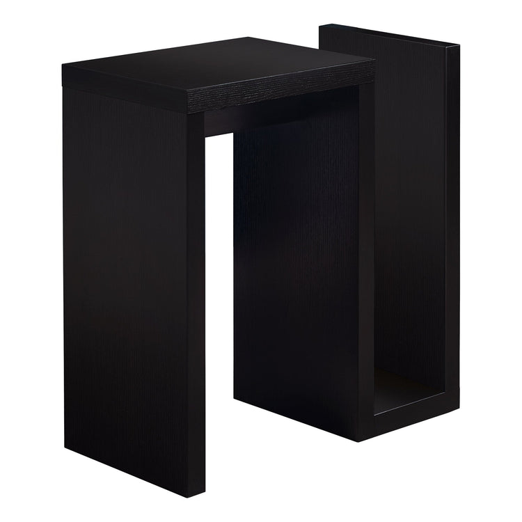 I 2089 Table D'appoint, Côté, Bout, Étroit, Petit, Salon, Chambre À Coucher, Stratifié, Brun, Contemporain, Moderne - Simple Boutique