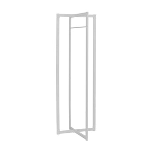 I 2151 Patère, Portemanteau, Sur Pied, Barre De Suspension, Entrée, 72"h, Chambre À Coucher, Métal, Blanc, Contemporain, Moderne - Simple Boutique