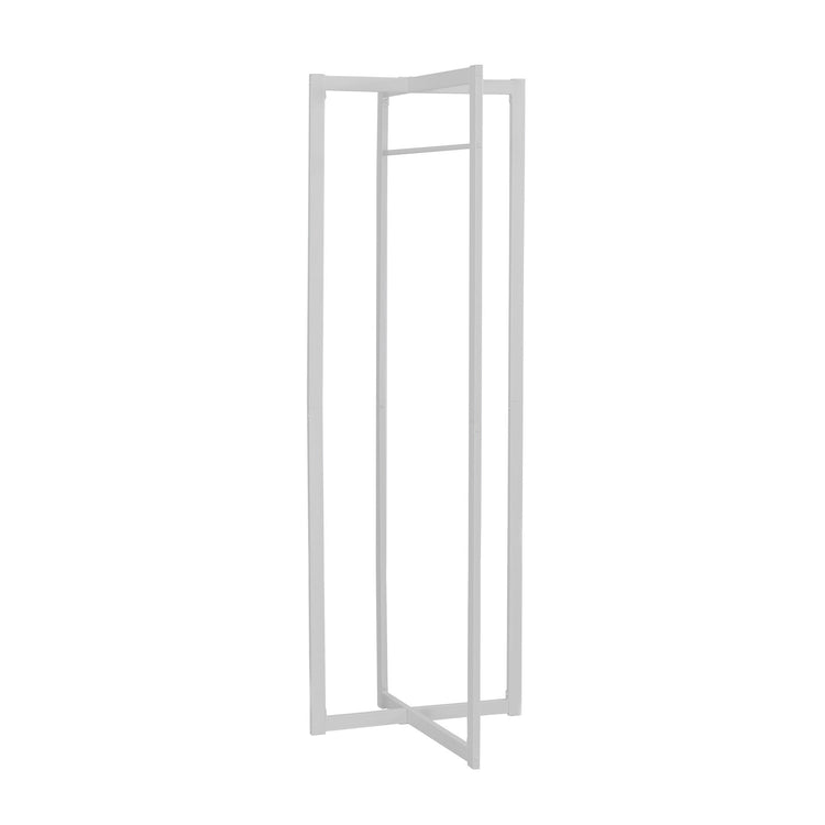 I 2151 Patère, Portemanteau, Sur Pied, Barre De Suspension, Entrée, 72"h, Chambre À Coucher, Métal, Blanc, Contemporain, Moderne - Simple Boutique