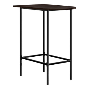 I 2345 Bar Maison, Table De Bar, Hauteur Bar, Pub, 36" Rectangulaire, Petit, Cuisine, Métal, Stratifié, Brun, Noir, Contemporain, Moderne - Simple Boutique