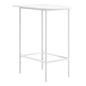 I 2376 Bar Maison, Table De Bar, Hauteur Bar, Pub, 36" Rectangulaire, Petit, Cuisine, Métal, Stratifié, Blanc, Contemporain, Moderne - Simple Boutique