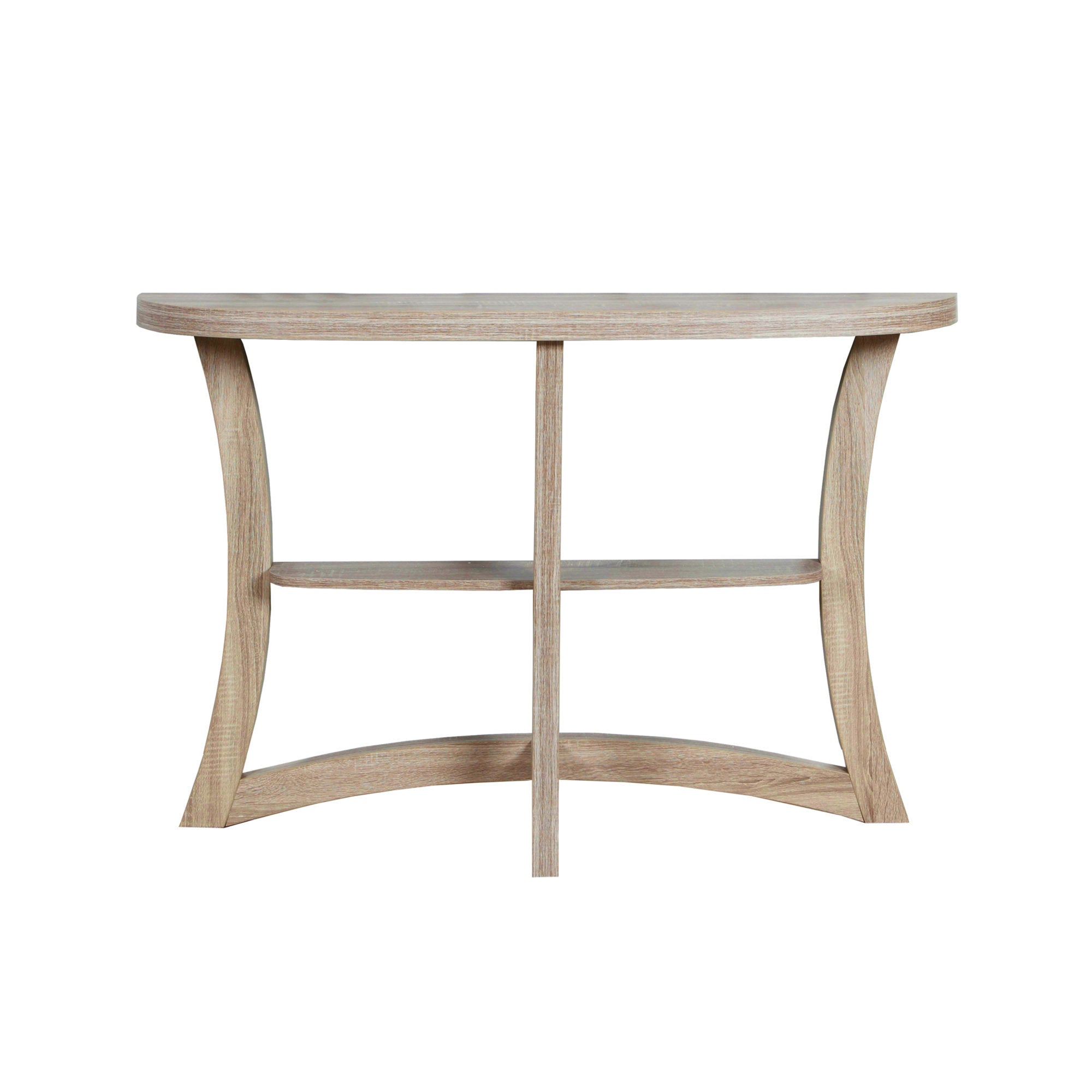 I 2416 Table D'appoint, Console, Entrée, Étroit, Sofa, Salon, Chambre À Coucher, Stratifié, Brun, Contemporain, Moderne - Simple Boutique