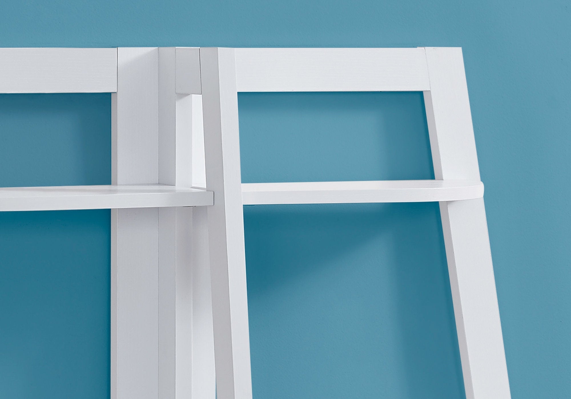 I 2427 Étagère À Livres, Étagère, Étagère, 3 Niveaux, 48"h, Bureau, Chambre À Coucher, Stratifié, Blanc, Contemporain, Moderne - Simple Boutique