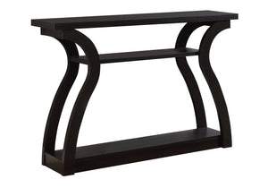 I 2445 Table D'appoint, Console, Entrée, Étroit, Sofa, Salon, Chambre À Coucher, Stratifié, Brun, Contemporain, Moderne - Simple Boutique