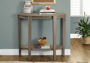 I 2452 Table D'appoint, Console, Entrée, Étroit, Sofa, Salon, Chambre À Coucher, Stratifié, Brun, Contemporain, Moderne - Simple Boutique