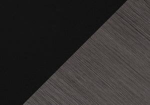 I 2575 Meuble Tv, 60 Pouces, Console, Centre De Divertissement Média, Unite De Rangement, Salon, Chambre À Coucher, Stratifié, Noir, Gris, Contemporain, Moderne - Simple Boutique