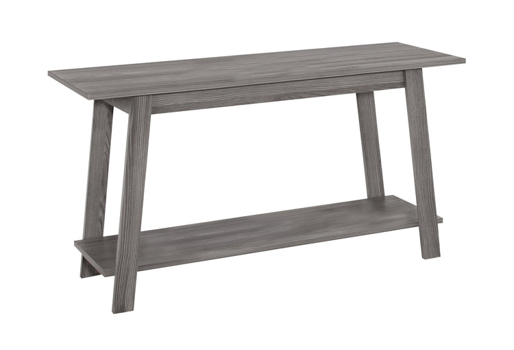 I 2737 Meuble Tv, 42 Pouces, Console, Centre De Divertissement Média, Étagères De Rangement, Salon, Chambre À Coucher, Stratifié, Gris, Contemporain, Moderne - Simple Boutique