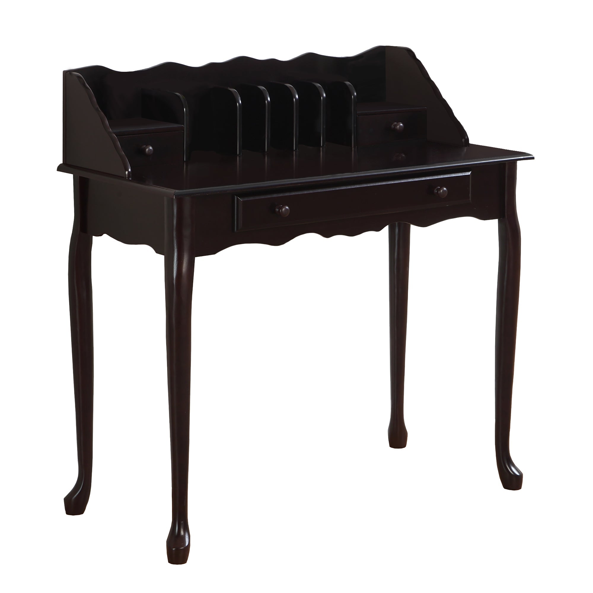 I 3100 Bureau, Bureau À Domicile, Ordinateur Portable, Tiroirs De Rangement, 36"l, Travail, Bois, Brun, Traditionnel - Simple Boutique
