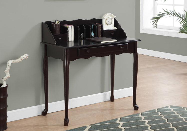 I 3100 Bureau, Bureau À Domicile, Ordinateur Portable, Tiroirs De Rangement, 36"l, Travail, Bois, Brun, Traditionnel - Simple Boutique