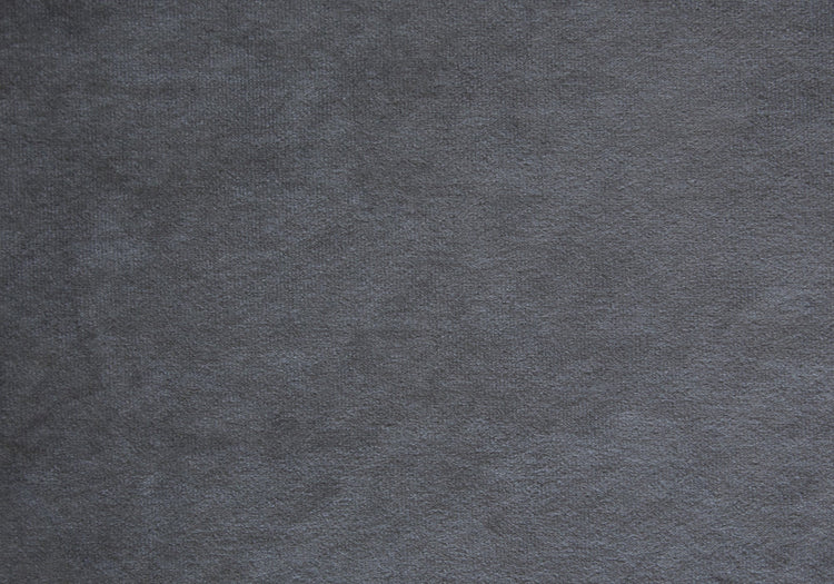I 5986Q Lit, Grand, Plate-forme, Chambre À Coucher, Cadre, Rembourré, Velours, Pattes En Bois, Gris, Chrome, Transitionnel - Simple Boutique