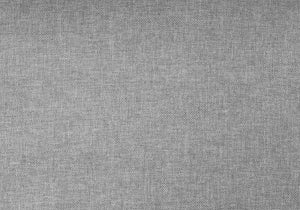 I 6003Q Lit, Tête De Lit Seulement, Grand, Chambre À Coucher, Rembourré, D'aspect Lin, Gris, Transitionnel - Simple Boutique