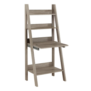 I 7042 Bureau, Bureau À Domicile, Ordinateur Portable, Penché, Tiroirs De Rangement, 61"h, Travail, Stratifié, Brun, Contemporain, Moderne - Simple Boutique