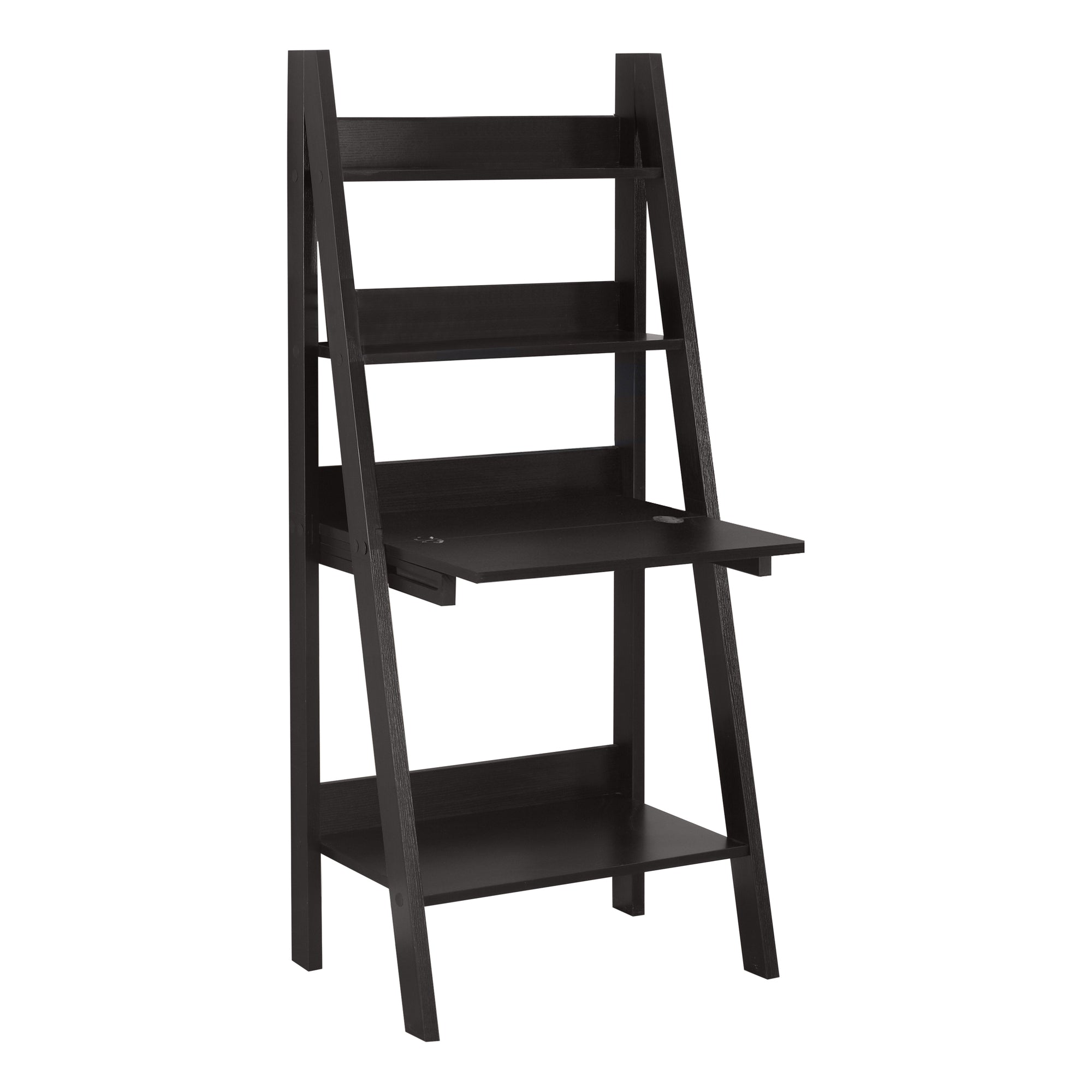 I 7043 Bureau, Bureau À Domicile, Ordinateur Portable, Penché, Tiroirs De Rangement, 61"h, Travail, Stratifié, Brun, Contemporain, Moderne - Simple Boutique