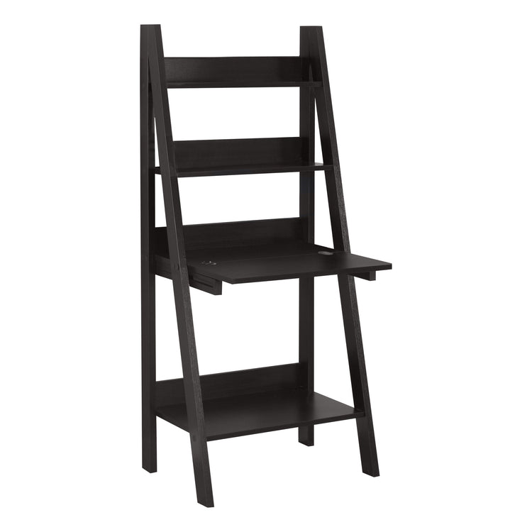 I 7043 Bureau, Bureau À Domicile, Ordinateur Portable, Penché, Tiroirs De Rangement, 61"h, Travail, Stratifié, Brun, Contemporain, Moderne - Simple Boutique