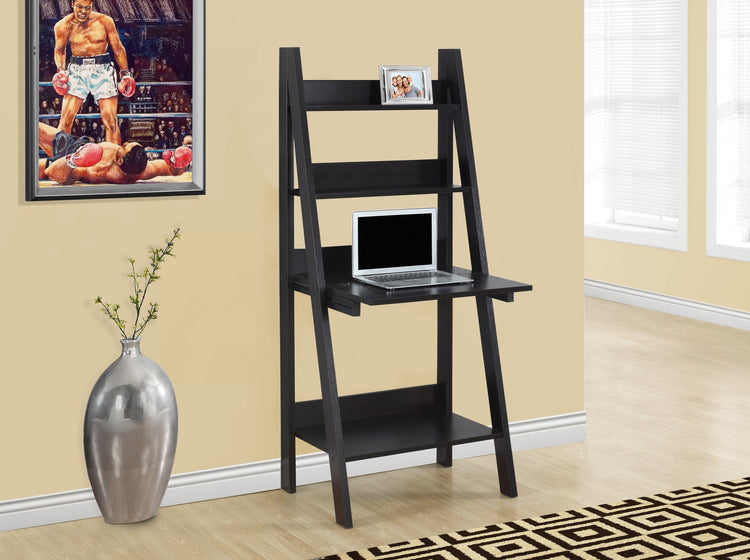 I 7043 Bureau, Bureau À Domicile, Ordinateur Portable, Penché, Tiroirs De Rangement, 61"h, Travail, Stratifié, Brun, Contemporain, Moderne - Simple Boutique