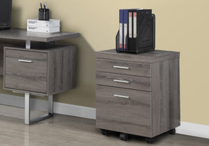 I 7049 Classeur, Mobile Roulant, Tiroirs De Rangement, Support D'imprimante, Bureau, Travail, Stratifié, Brun, Contemporain, Moderne - Simple Boutique