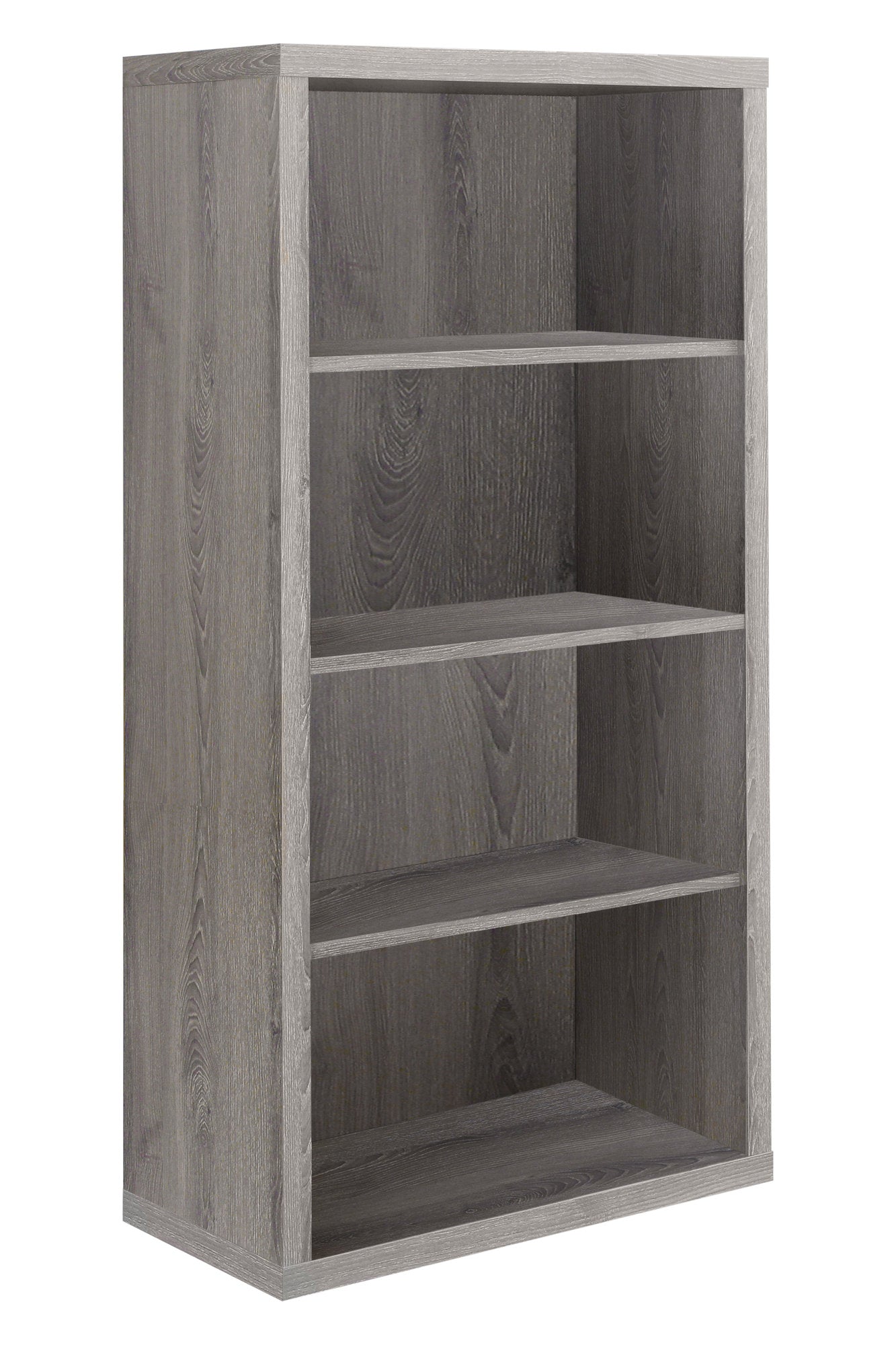 I 7060 Étagère À Livres, Étagère, Étagère, 5 Niveaux, 48"h, Bureau, Chambre À Coucher, Stratifié, Brun, Contemporain, Moderne - Simple Boutique