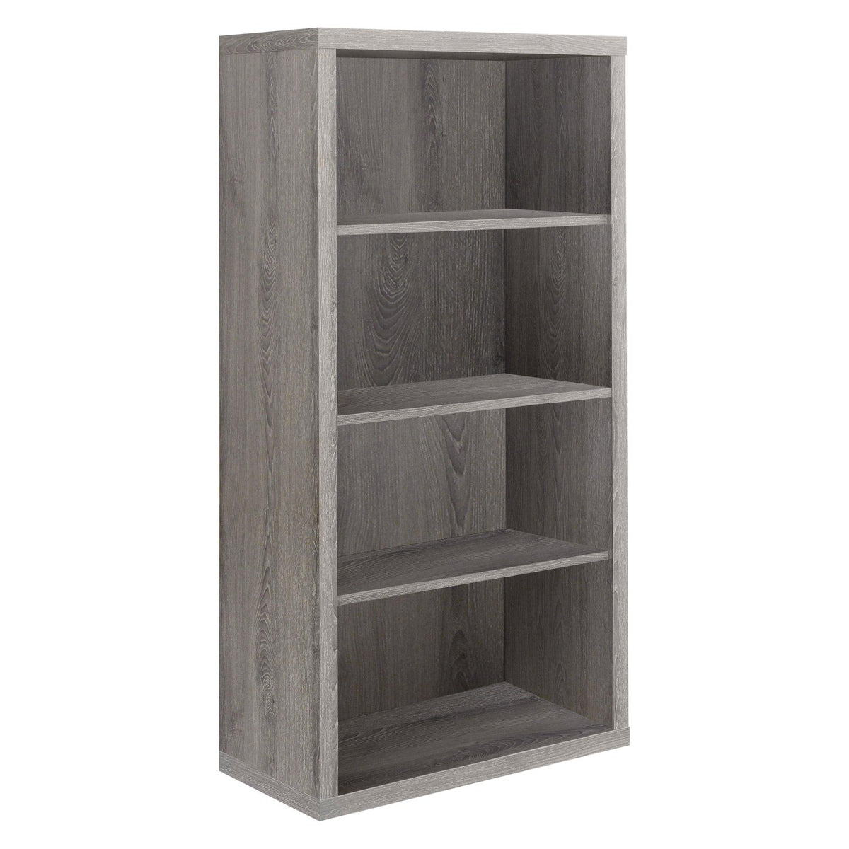 I 7060 Étagère À Livres, Étagère, Étagère, 5 Niveaux, 48"h, Bureau, Chambre À Coucher, Stratifié, Brun, Contemporain, Moderne - Simple Boutique
