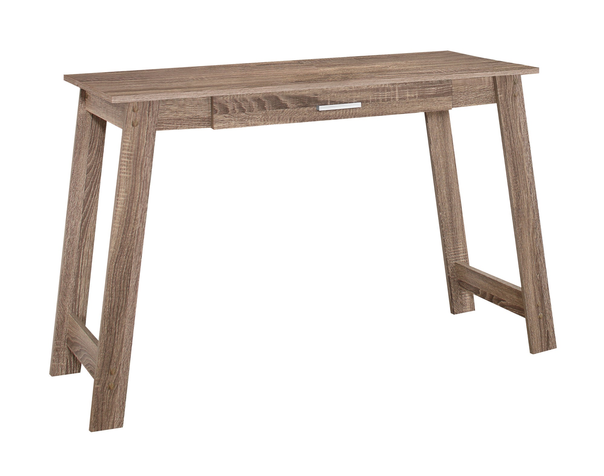 I 7191 Bureau, Bureau À Domicile, Ordinateur Portable, Tiroirs De Rangement, Travail, Stratifié, Brun, Contemporain, Moderne - Simple Boutique