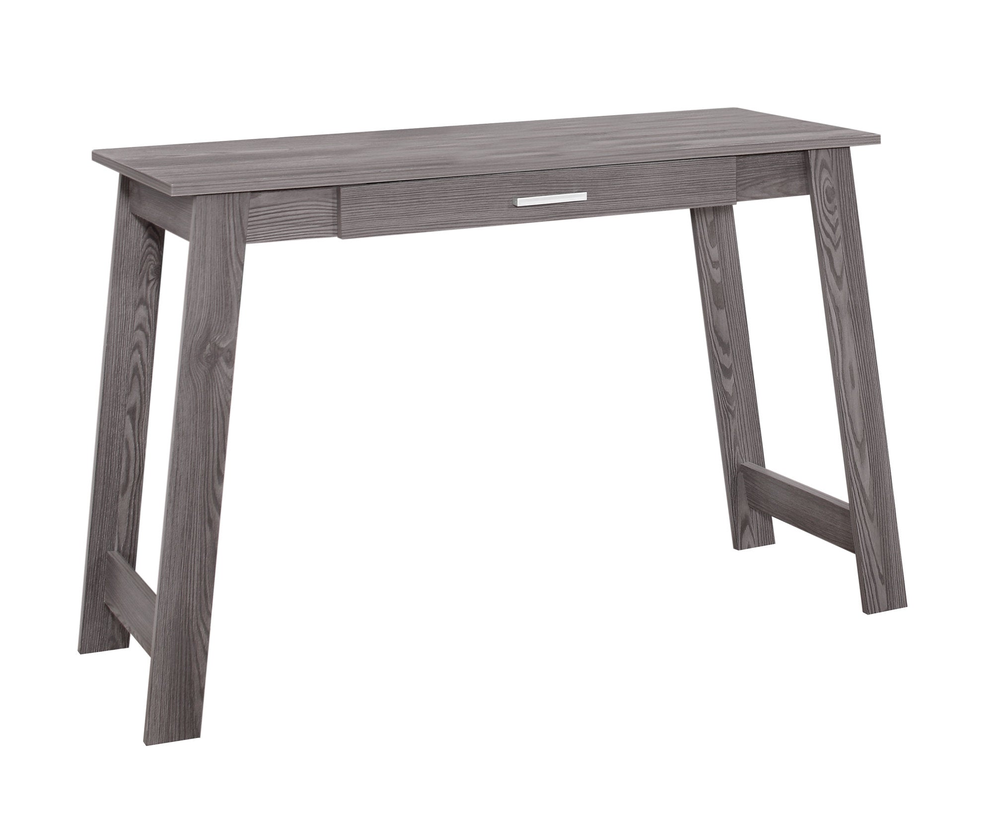 I 7192 Bureau, Bureau À Domicile, Ordinateur Portable, Tiroirs De Rangement, Travail, Stratifié, Gris, Contemporain, Moderne - Simple Boutique