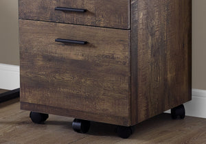 I 7400 Classeur, Mobile Roulant, Tiroirs De Rangement, Support D'imprimante, Bureau, Travail, Stratifié, Brun, Contemporain, Moderne - Simple Boutique
