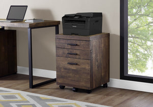 I 7400 Classeur, Mobile Roulant, Tiroirs De Rangement, Support D'imprimante, Bureau, Travail, Stratifié, Brun, Contemporain, Moderne - Simple Boutique