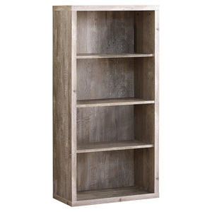 I 7406 Étagère À Livres, Étagère, Étagère, 5 Niveaux, 48"h, Bureau, Chambre À Coucher, Stratifié, Beige, Contemporain, Moderne - Simple Boutique