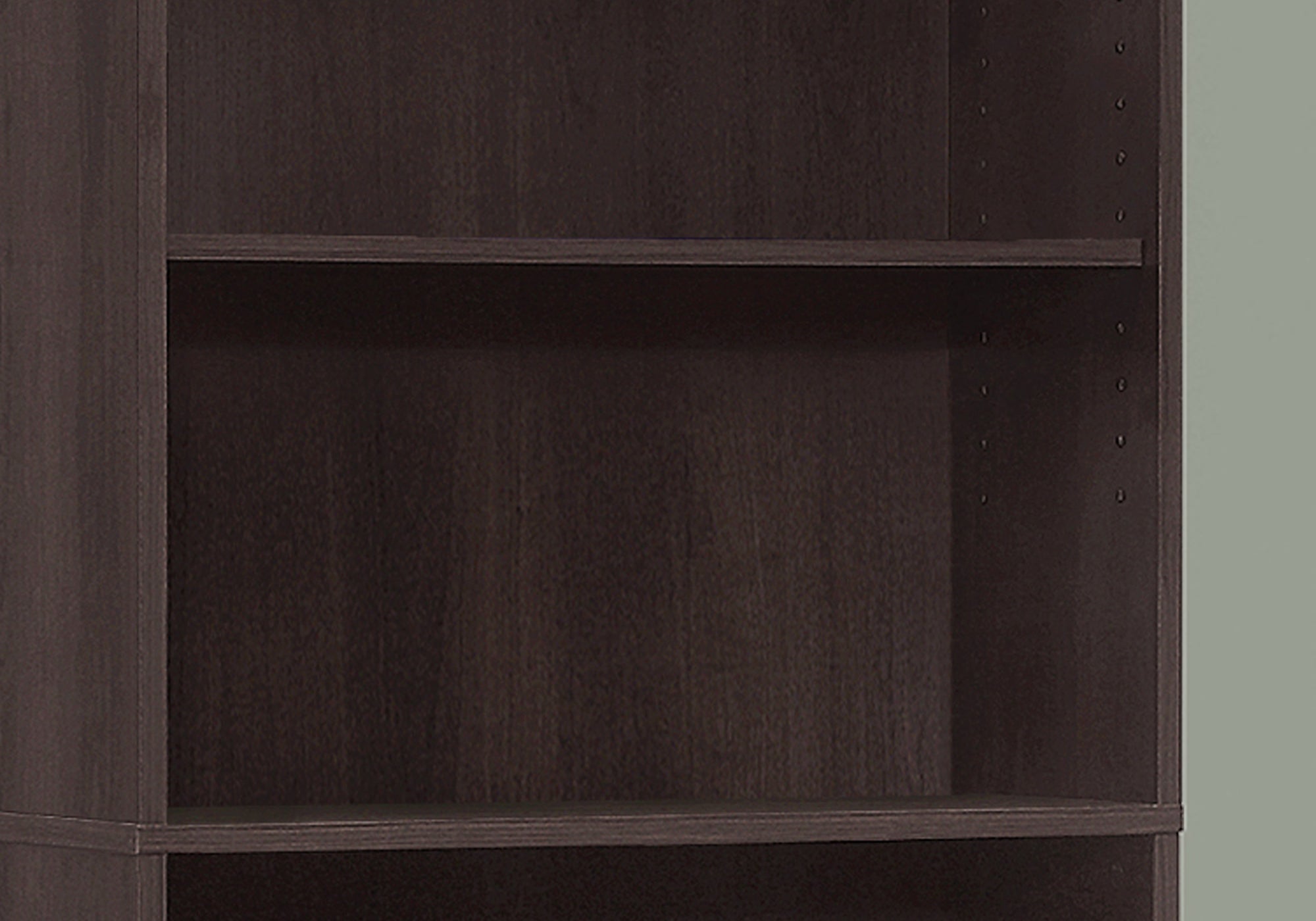 I 7467 Étagère À Livres, Étagère, 6 Niveaux, 72"h, Bureau, Chambre À Coucher, Stratifié, Brun, Transitionnel - Simple Boutique