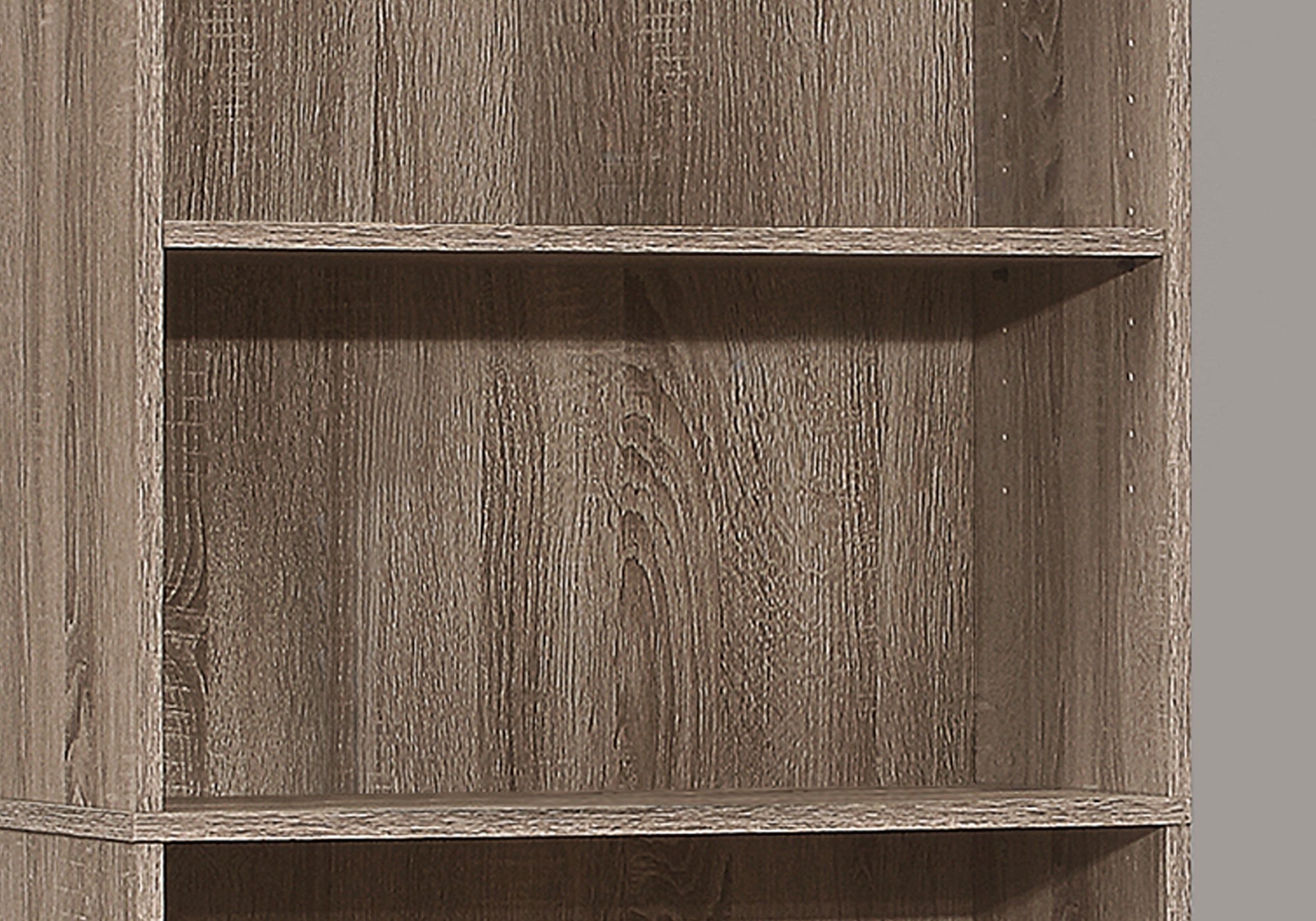 I 7468 Étagère À Livres, Étagère, 6 Niveaux, 72"h, Bureau, Chambre À Coucher, Stratifié, Brun, Transitionnel - Simple Boutique
