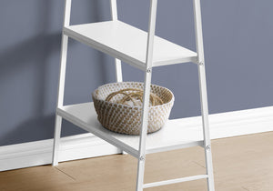 I 7521 Bureau, Bureau À Domicile, Ordinateur Portable, Étagères De Rangement, 48"l, Travail, Métal, Stratifié, Blanc, Contemporain, Moderne - Simple Boutique