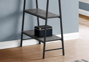 I 7526 Bureau, Bureau À Domicile, Ordinateur Portable, Étagères De Rangement, 48"l, Travail, Métal, Stratifié, Gris, Noir, Contemporain, Moderne - Simple Boutique