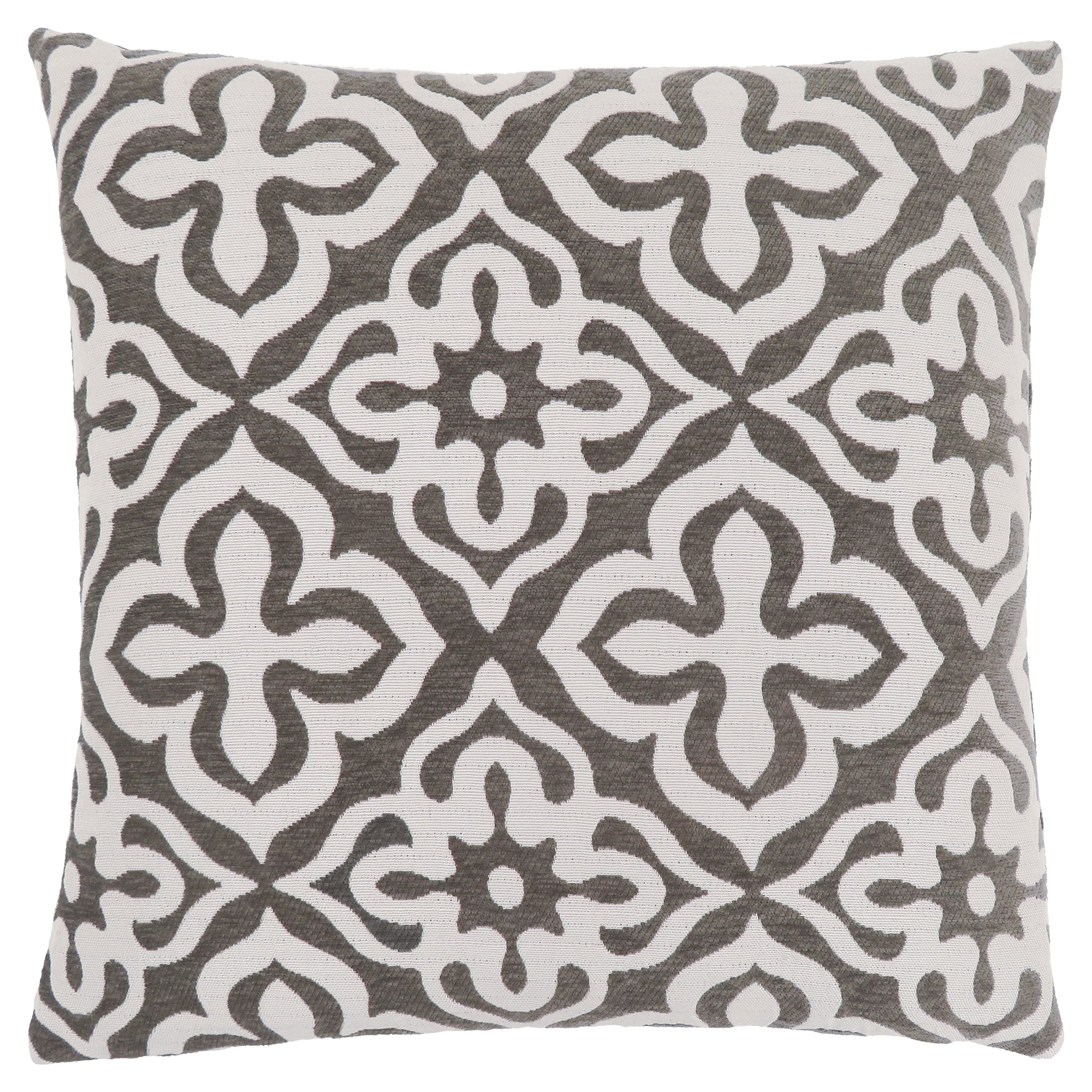 I 9216 Oreillers, 18 X 18 Carré, Encart Inclus, Jeté Décoratif, Accent, Sofa, Canapé, Chambre À Coucher, Polyester, Hypoallergénique, Brun, Moderne - Simple Boutique