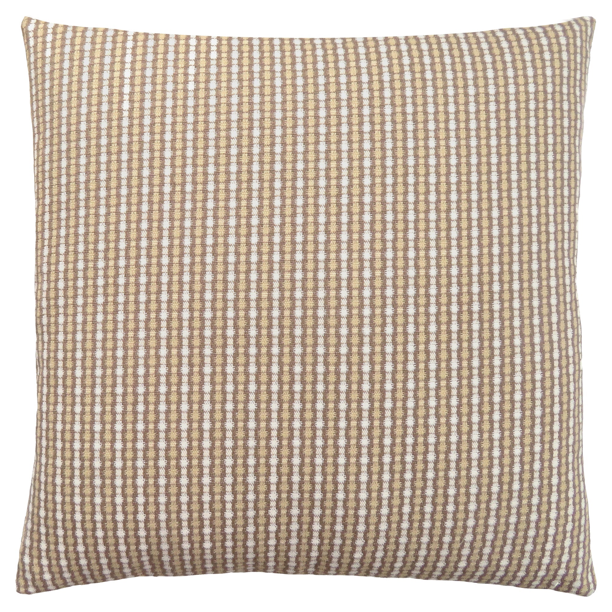 I 9228 Oreillers, 18 X 18 Carré, Encart Inclus, Jeté Décoratif, Accent, Sofa, Canapé, Chambre À Coucher, Polyester, Hypoallergénique, Brun, Moderne - Simple Boutique