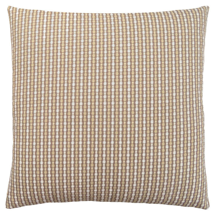 I 9228 Oreillers, 18 X 18 Carré, Encart Inclus, Jeté Décoratif, Accent, Sofa, Canapé, Chambre À Coucher, Polyester, Hypoallergénique, Brun, Moderne - Simple Boutique