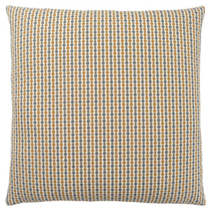 I 9234 Oreillers, 18 X 18 Carré, Encart Inclus, Jeté Décoratif, Accent, Sofa, Canapé, Chambre À Coucher, Polyester, Hypoallergénique, Or, Gris, Moderne - Simple Boutique