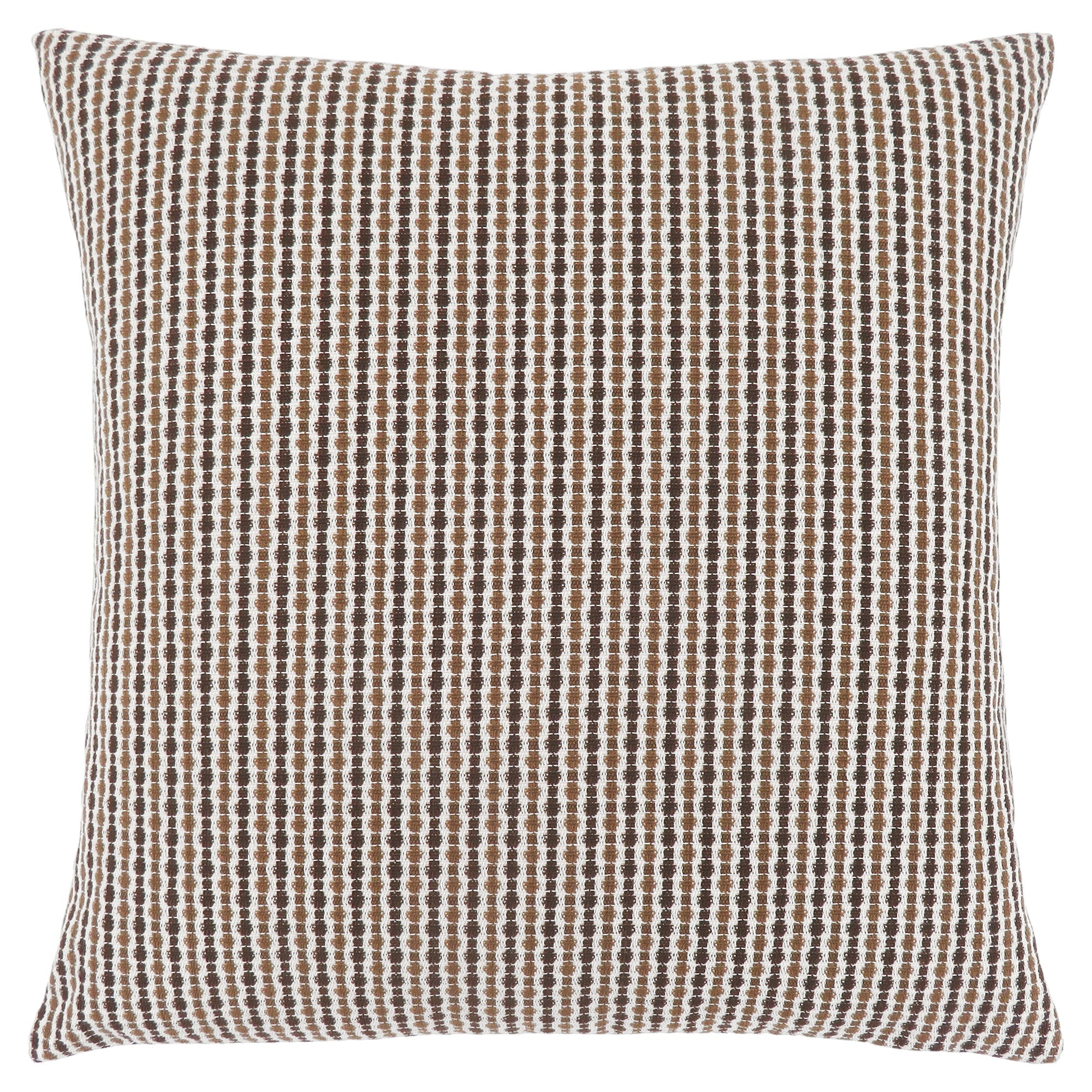 I 9238 Oreillers, 18 X 18 Carré, Encart Inclus, Jeté Décoratif, Accent, Sofa, Canapé, Chambre À Coucher, Polyester, Hypoallergénique, Brun, Moderne - Simple Boutique