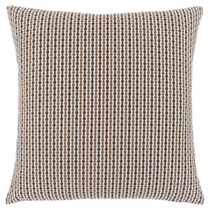 I 9238 Oreillers, 18 X 18 Carré, Encart Inclus, Jeté Décoratif, Accent, Sofa, Canapé, Chambre À Coucher, Polyester, Hypoallergénique, Brun, Moderne - Simple Boutique