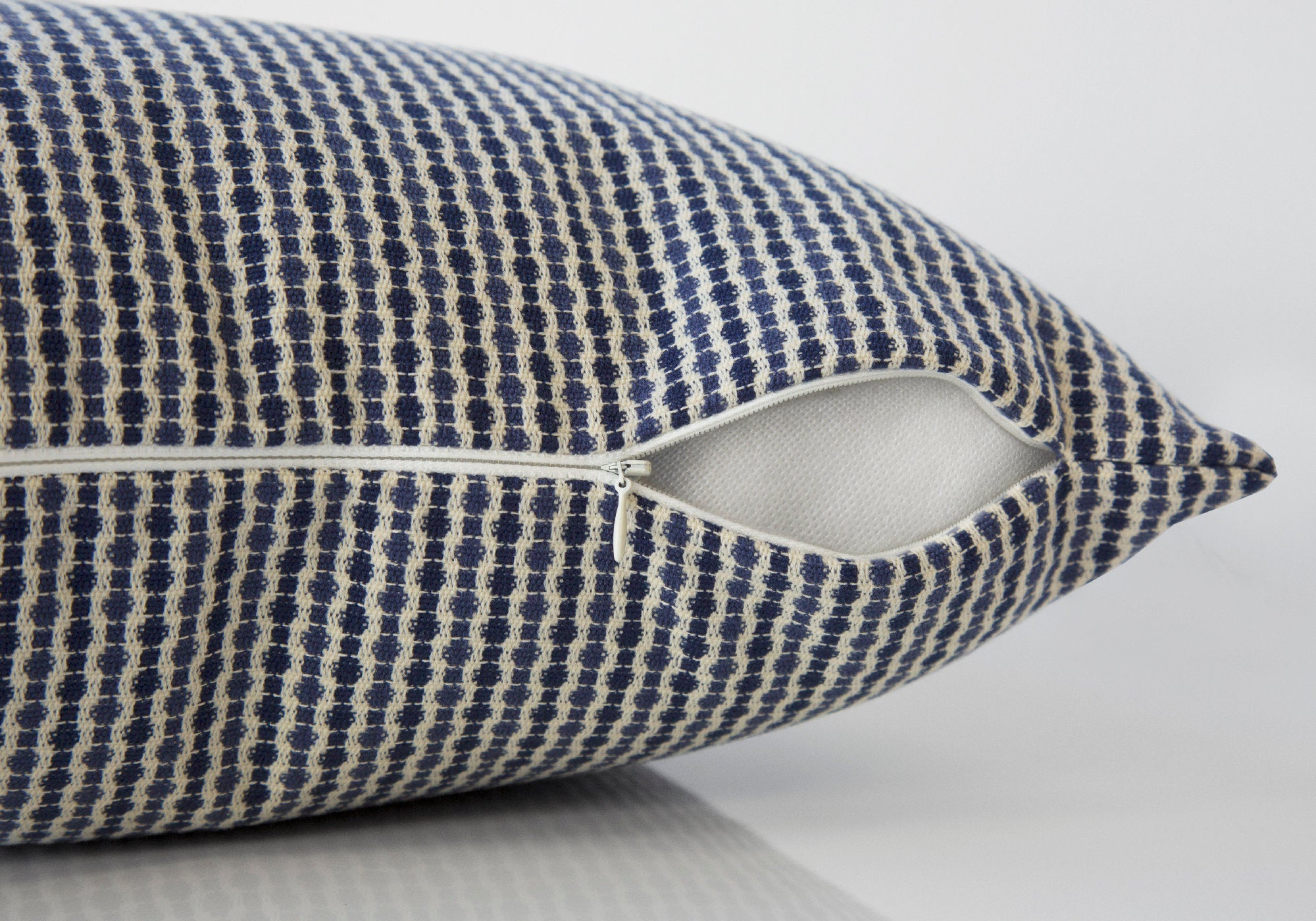 I 9241 Oreillers, Lot De 2, 18 X 18 Carré, Encart Inclus, Jeté Décoratif, Accent, Sofa, Canapé, Chambre À Coucher, Polyester, Hypoallergénique, Bleu, Moderne - Simple Boutique