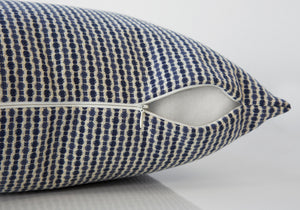 I 9241 Oreillers, Lot De 2, 18 X 18 Carré, Encart Inclus, Jeté Décoratif, Accent, Sofa, Canapé, Chambre À Coucher, Polyester, Hypoallergénique, Bleu, Moderne - Simple Boutique