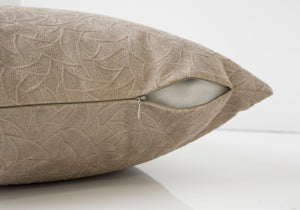I 9254 Oreillers, 18 X 18 Carré, Encart Inclus, Jeté Décoratif, Accent, Sofa, Canapé, Chambre À Coucher, Polyester, Hypoallergénique, Beige, Moderne - Simple Boutique